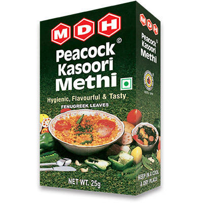Mdh Peacock - Kasoori Methi, 25 g Carton